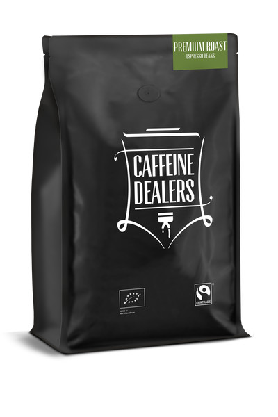 Caffeine Dealers Caffeine Dealers Premium Roast 3d 1kg Voorzijde