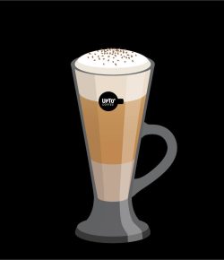 Latte Macchiato zwart 1024x1024 px