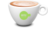 Cappuchino kop Los groen vol