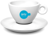 Cappuchino kop blauw