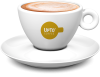Cappuchino kop oker vol