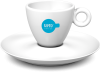 Espresso kop blauw
