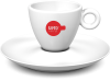Espresso kop rood