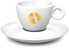 Koffie kop goud