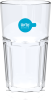 Latte Macchiato Glas blauw