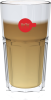 Latte Macchiato Glas rood vol