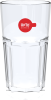 Latte Macchiato Glas rood