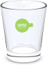 Waterglas groen
