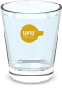 Waterglas oker vol