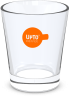 Waterglas oranje