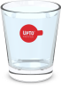 Waterglas rood vol