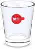Waterglas rood