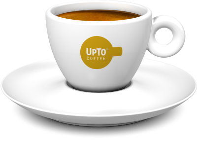 Koffie kop oker vol