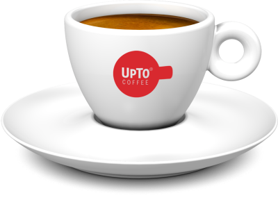 Koffie kop rood vol