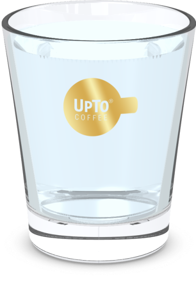 Waterglas goud vol
