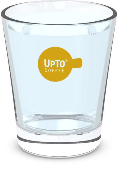 Waterglas oker vol
