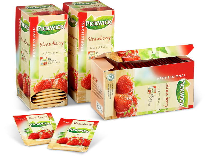 PW Strawberry BOX open
