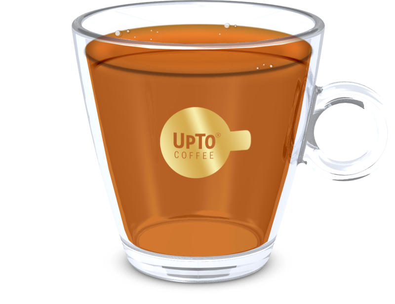 Theekop goud vol