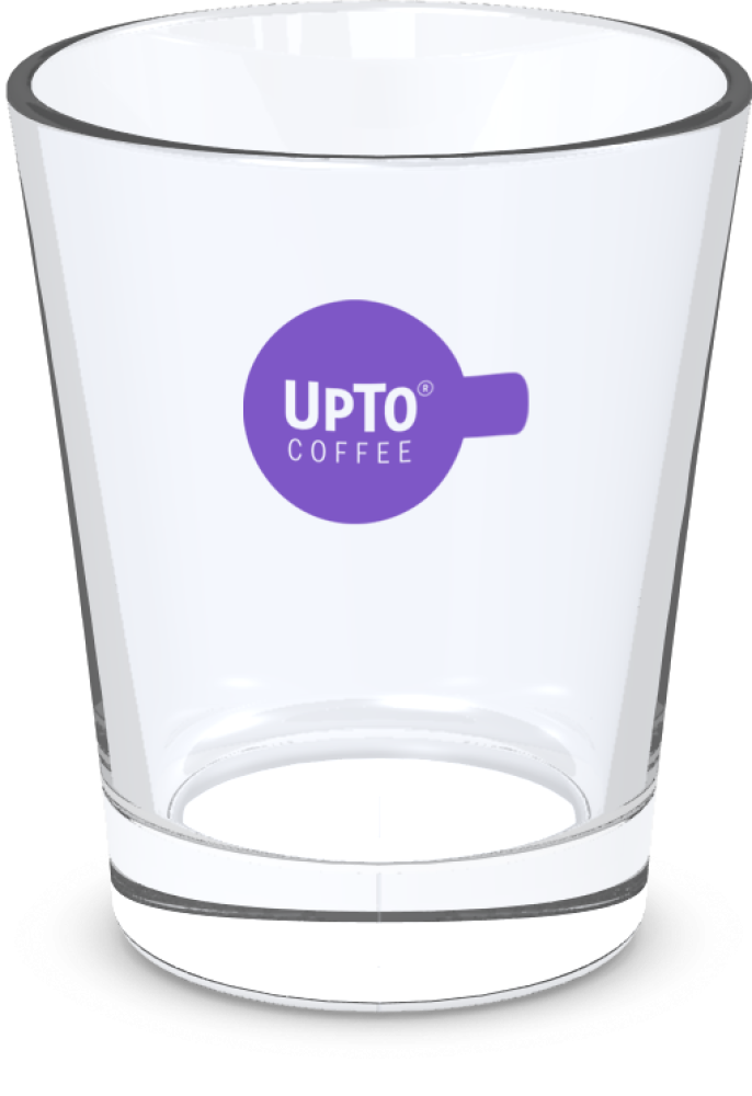 Waterglas paars