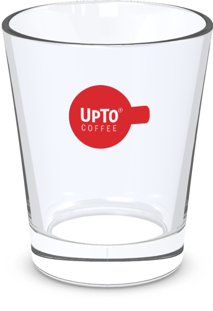 Waterglas rood
